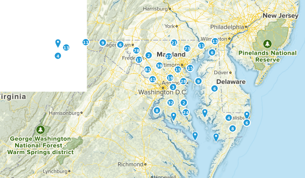 Maryland Map