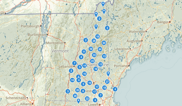 New Hampshire Map