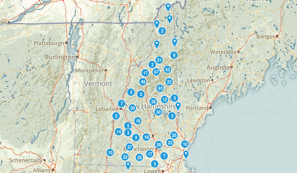 New Hampshire Map