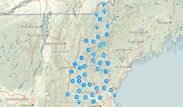 New Hampshire Map