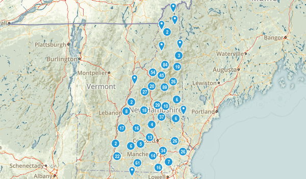 New Hampshire Map