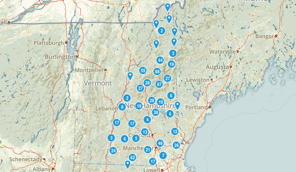 New Hampshire Map