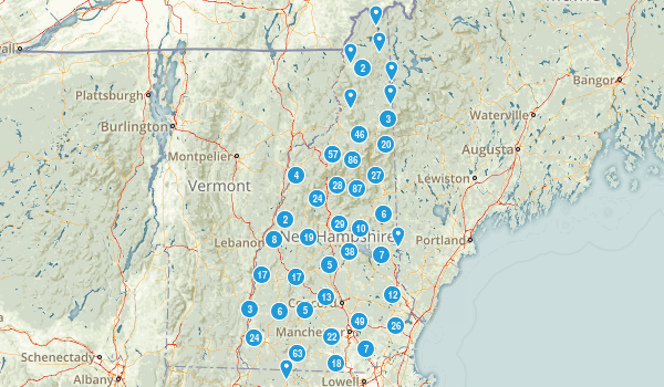 New Hampshire Map