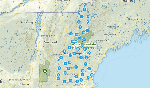 New Hampshire Map