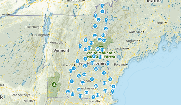 New Hampshire Map
