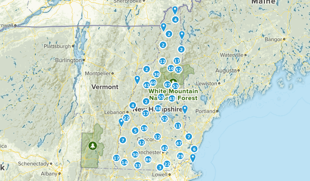 New Hampshire Map
