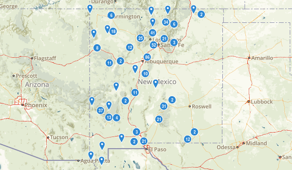 New Mexico Map