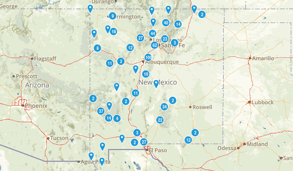 New Mexico Map