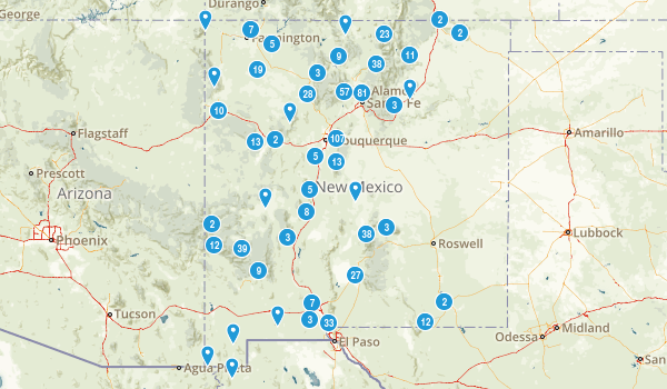 New Mexico Map