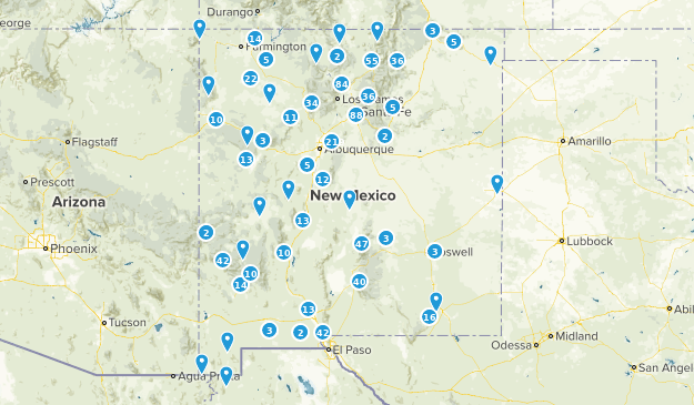 New Mexico Map