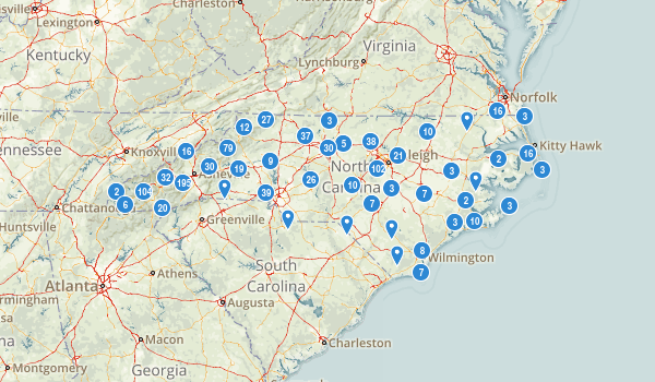 North Carolina Map