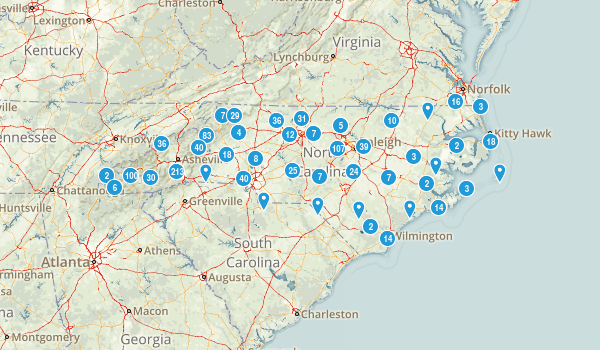 North Carolina Map