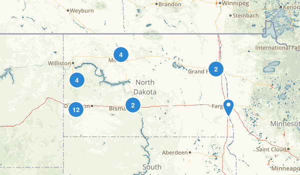North Dakota Map