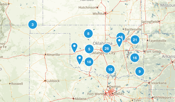 Oklahoma Map