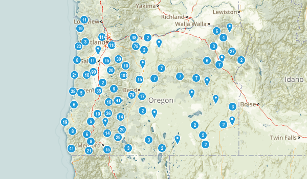 Oregon Map