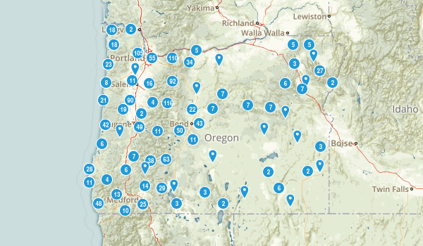 Oregon Map