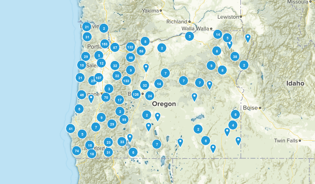 Oregon Map