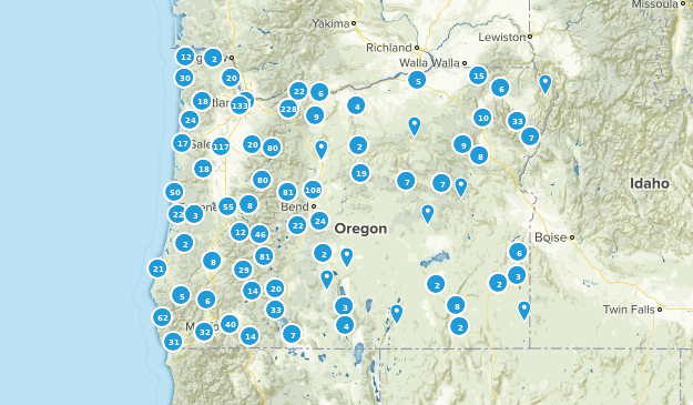 Oregon Map