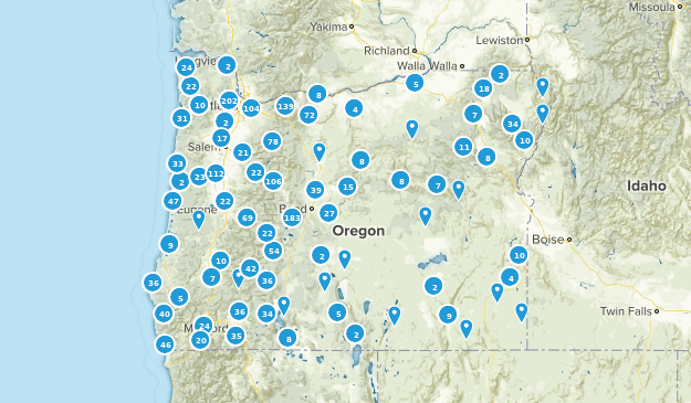 Oregon Map