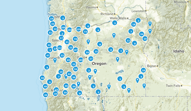 Oregon Map