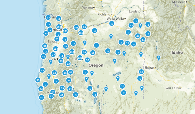 Oregon Map