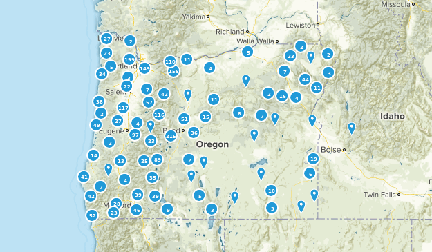 Oregon Map