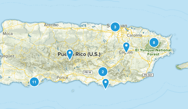 Puerto Rico Map