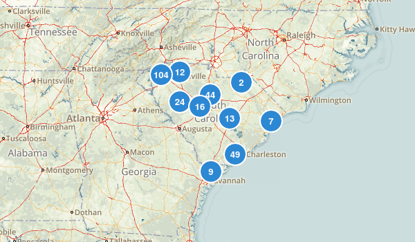 South Carolina Map