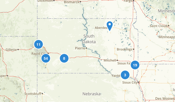 South Dakota Map