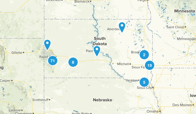 South Dakota Map