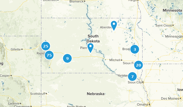 South Dakota Map
