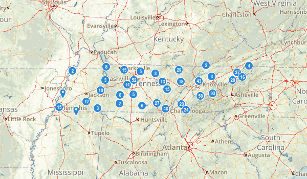 Tennessee Map