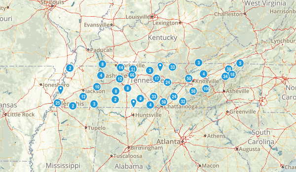 Tennessee Map