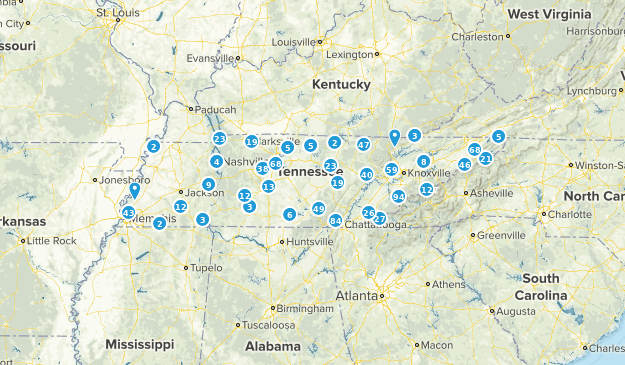 Tennessee Map