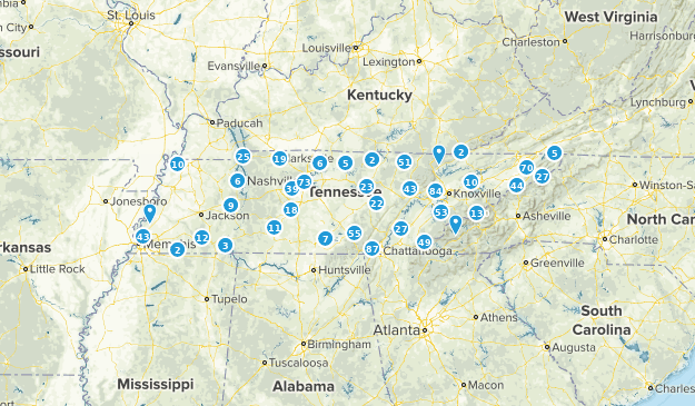 Tennessee Map