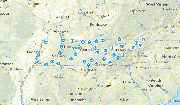 Tennessee Map