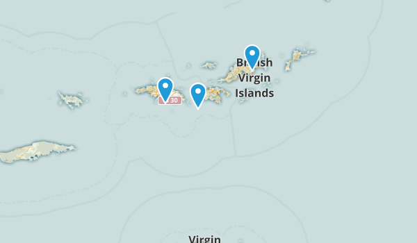 Virgin Islands Map