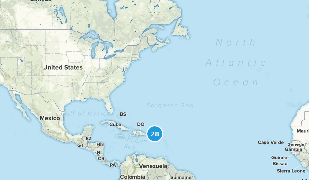 Saint John, US Virgin Islands Map