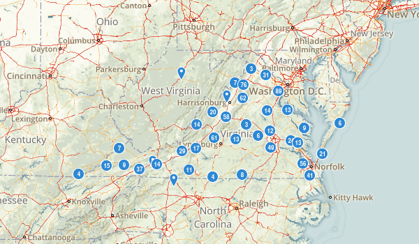 Virginia Map