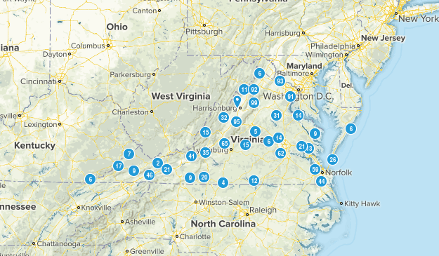 Virginia Map