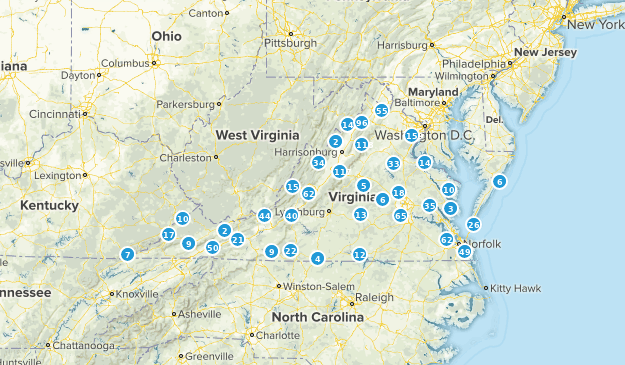 Virginia Map