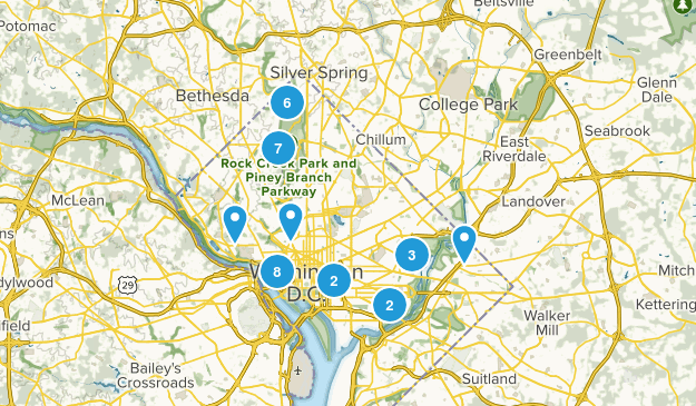 District of Columbia Map