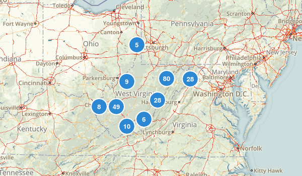 West Virginia Map