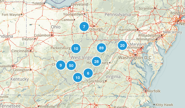 West Virginia Map