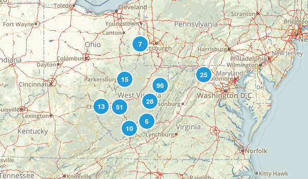West Virginia Map