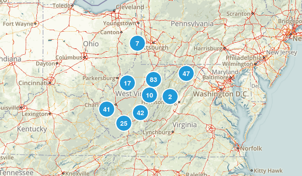 West Virginia Map