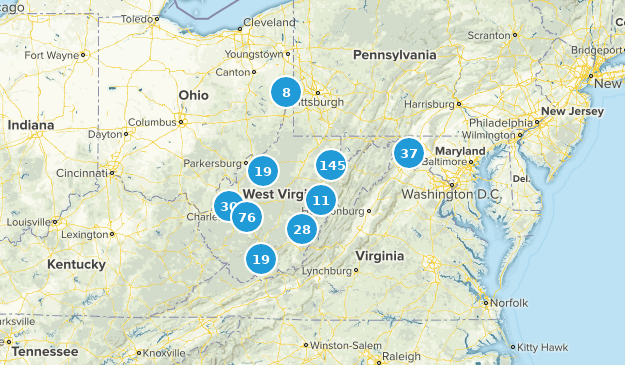 West Virginia Map