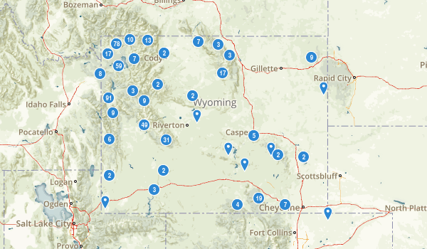 Wyoming Map