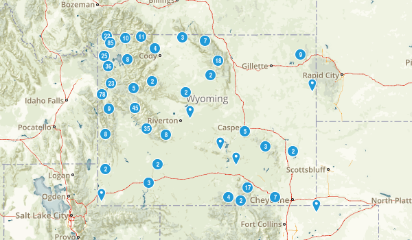 Wyoming Map
