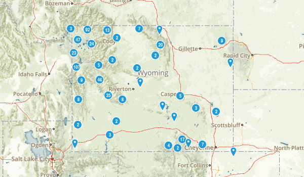 Wyoming Map